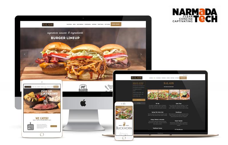 restaurant website design, restaurant website builder, restaurant website design company