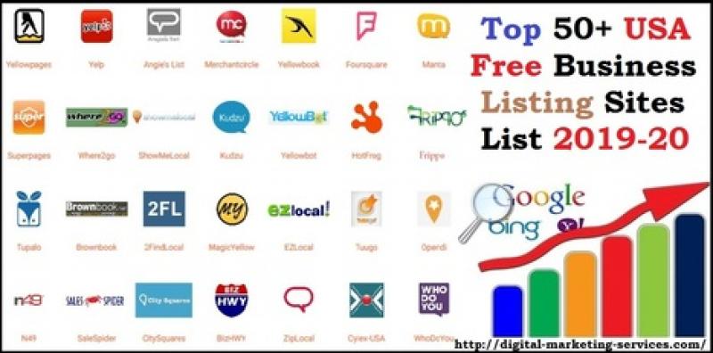 Top Free 60+ USA Business Listing Sites List 2020