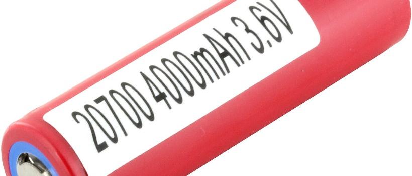20700 Lithium Battery