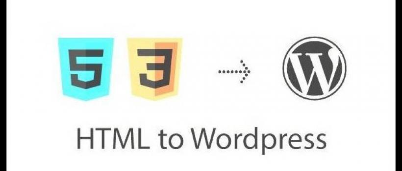 HTML to WordPress l Wordprax