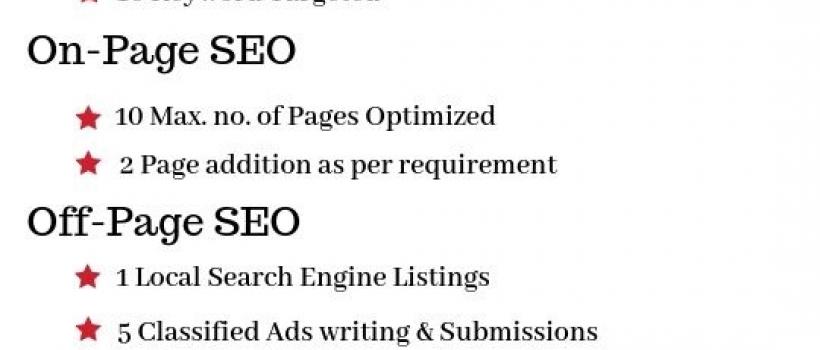 Affordable SEO Packages India