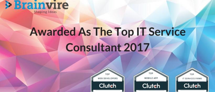 Awarded As The Top IT Service Consultant 2017