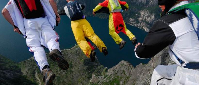 Base jumping