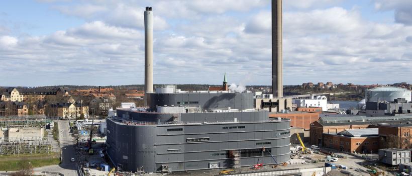 Biomassfired Heating Plant