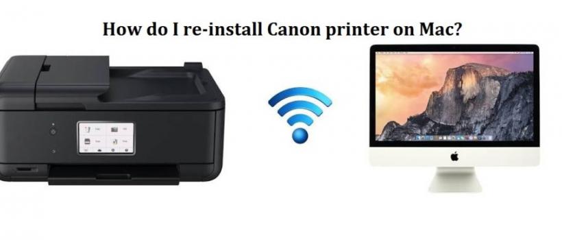 How do I reinstall Canon printer 