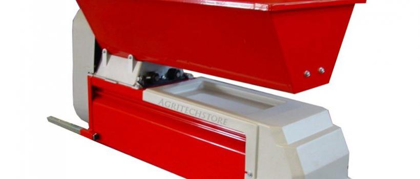 Destemmer is a machine used for separating the stems from the grapes in order to collect the juice from it. The destemmer performs operates under the three different types functional areas