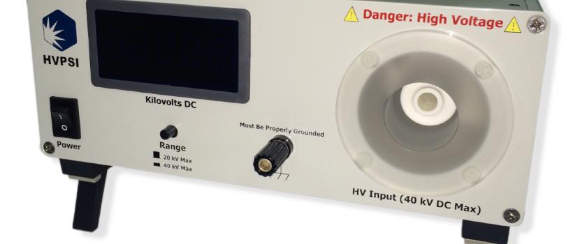 The new HVM40B Digital High Voltage Meter from Dean Technology