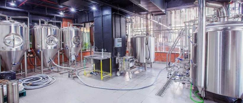 Industrial Beer Brewing Machine