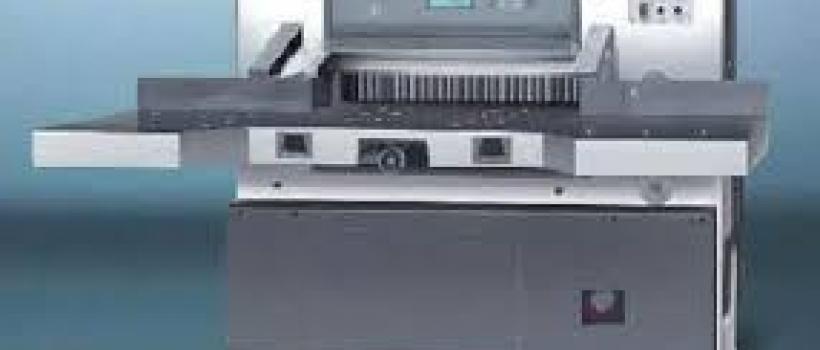 Industrial Paper Cutting Machines