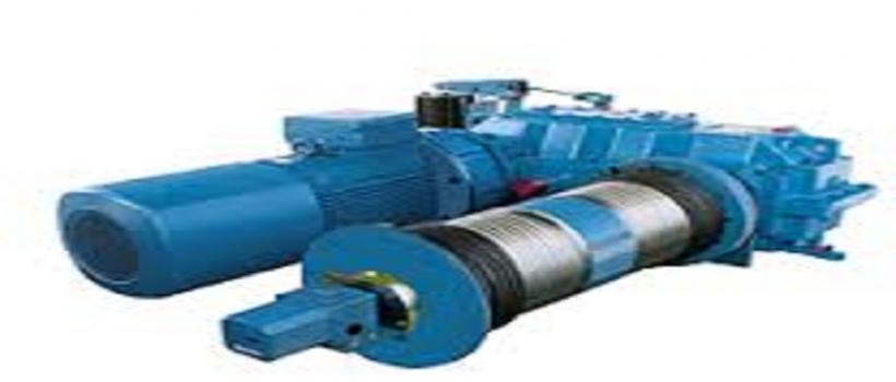 Open Winch Crane