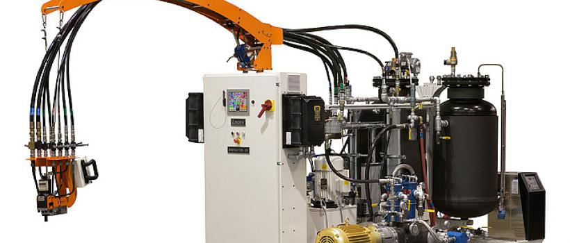 Polyurethane foam machine