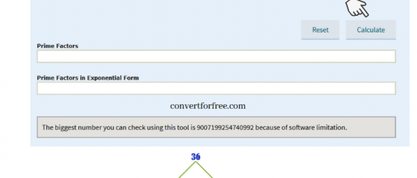 Prime Factorization Calculator