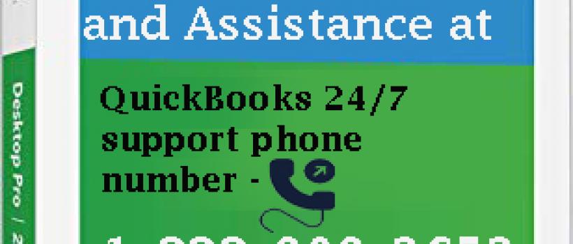 QuickBooks 24/7 support phone number