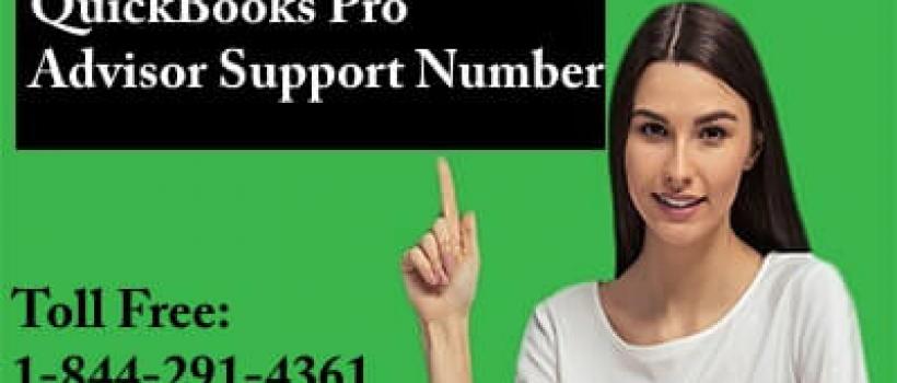 QuickBooks ProAdvisor Support Number