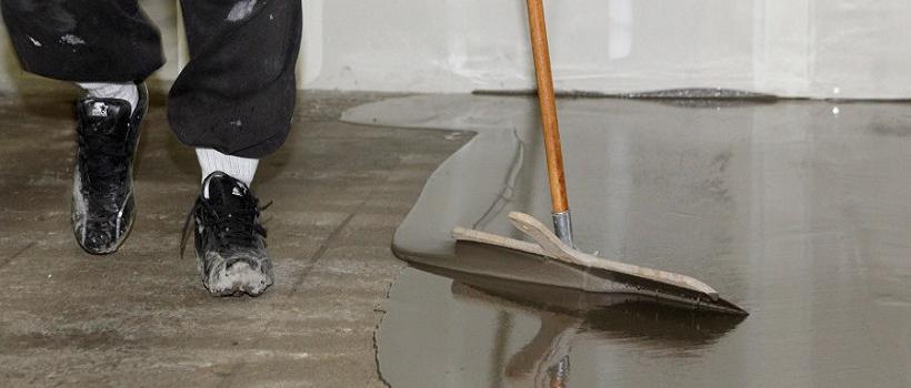 Self-Levelling Concrete 