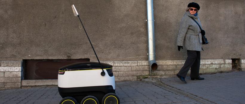 Sidewalk Delivery Robot Market
