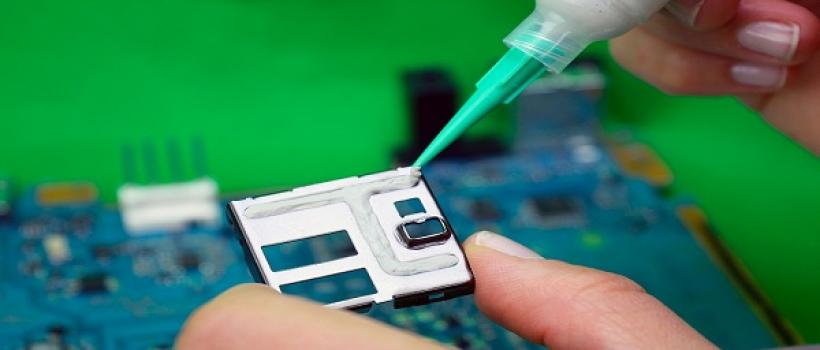 Silicone Based Electrically Conductive Adhesives