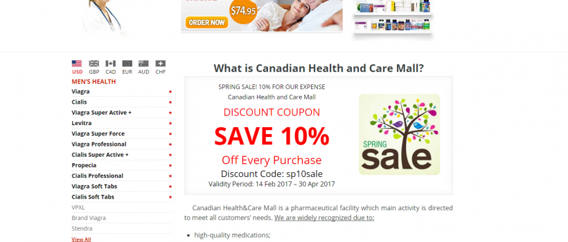 Canadian HealthCare Mall — Your Reliable Assistant