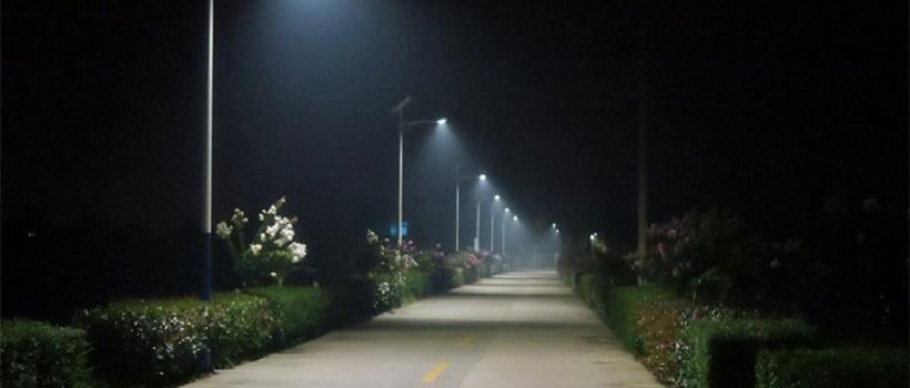 solar street light project