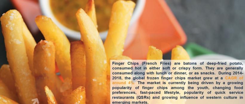 Frozen Finger Chips Market Size, Growth,Trends,Report & Forecast 2019-2024