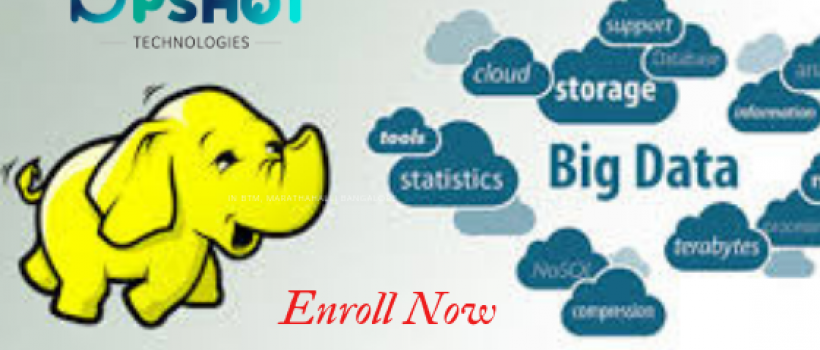 Best Training Institute for Hadoop and big data Course in Bangalore              