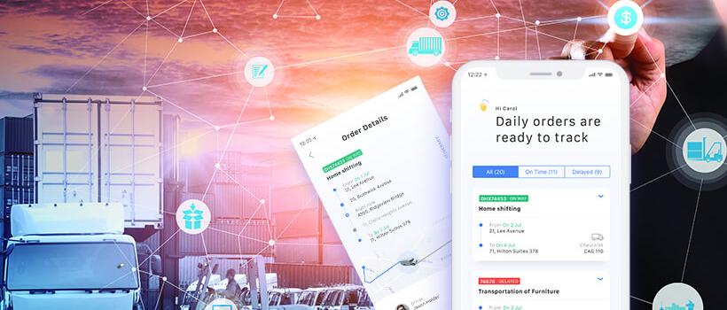 Logistics app development