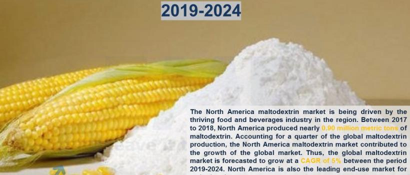 North America Maltodextrin Market Forecast,Size,Industry,Trends & Report 2019-2024