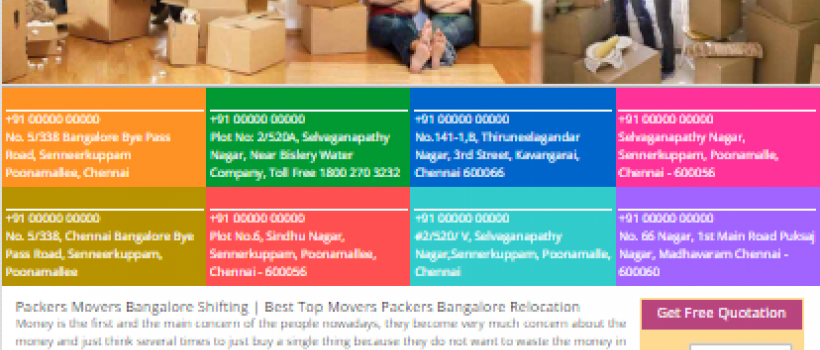 Packers And Movers Bangalore | Get Price Quotes | Compare to Save