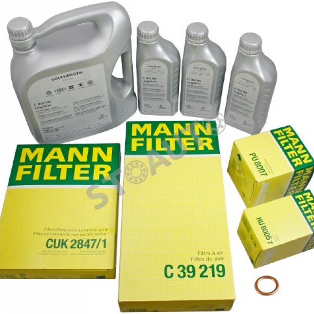 Set filtre mann cu ulei original VW Touareg 3.0tdi CRCA