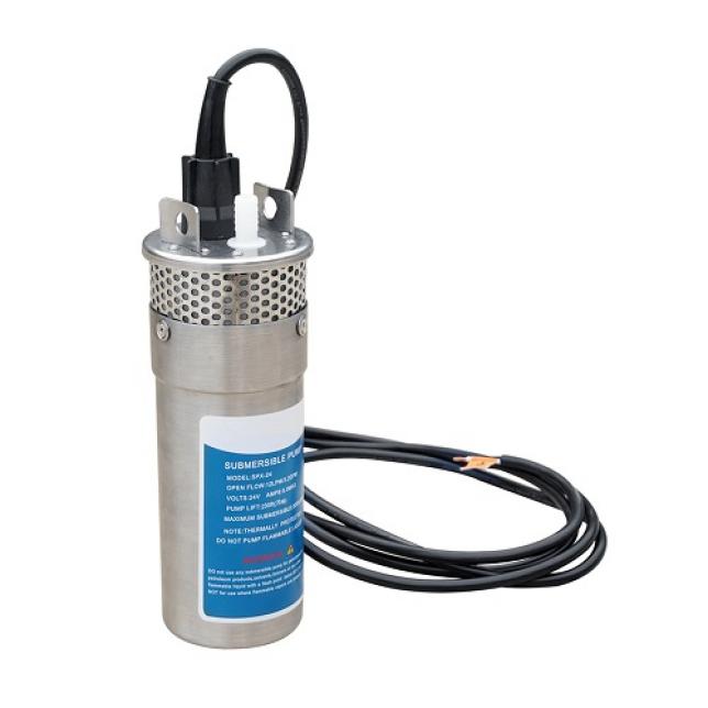 ECO-WORTHY 24V DC Solar Pump 4" Bore Hole Submersible Water Pump 3.2GPM Stailess 70M Head