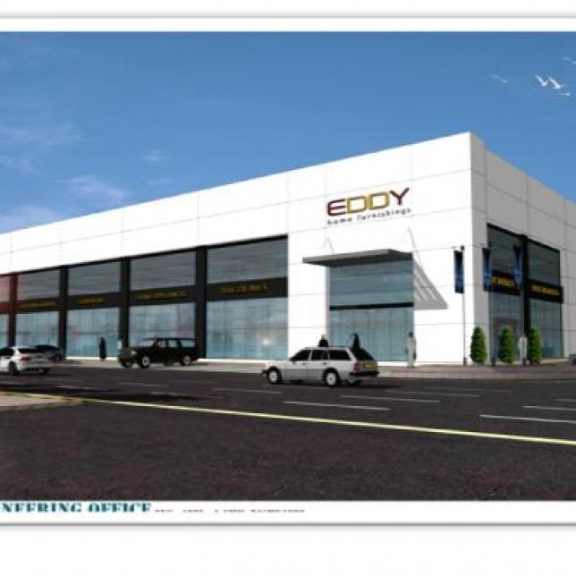 EDDY SHOWROOM At Tabuk Design by HIGH CONSTRUCTION 