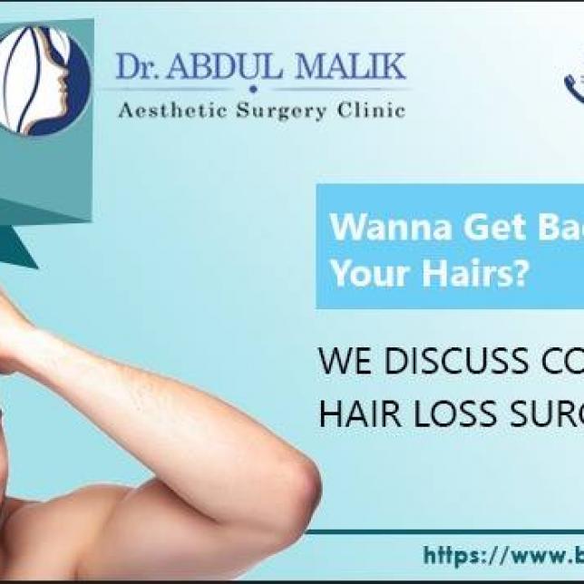 Hair Transplant results by Dr.Abdul Malik Plastic Surgeon In Lahore