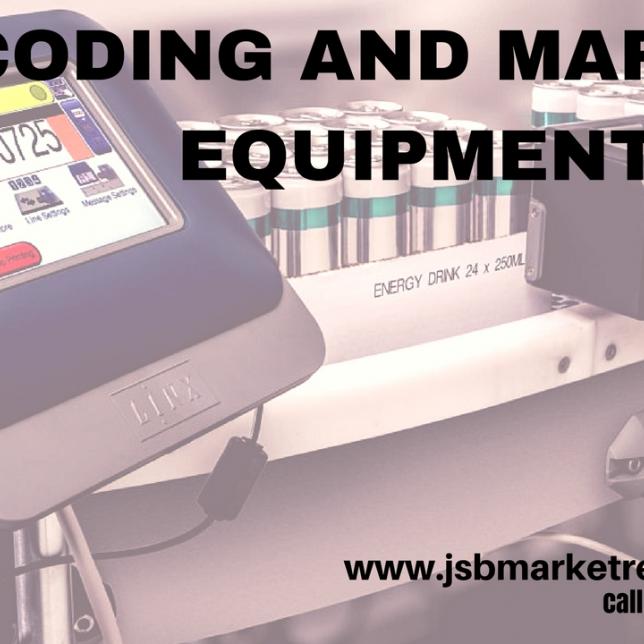 Coding and marking systems provide product related details on the packaging such as batch number, price, manufacturing and expiry date and other related information to the end-use. On the basis of product,  Coding and Marking Equipment Market report displays the production, revenue, price, market share and growth rate market, this report focuses on the status and outlook for major applications, sales volume, market share and growth rate for each application.