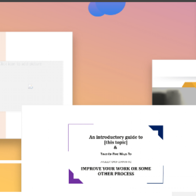 Marketing ebook templates