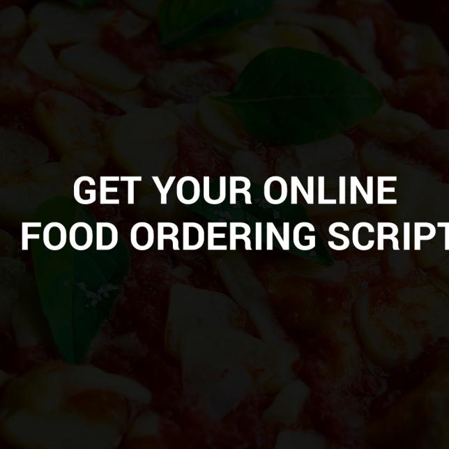 Food ordering script