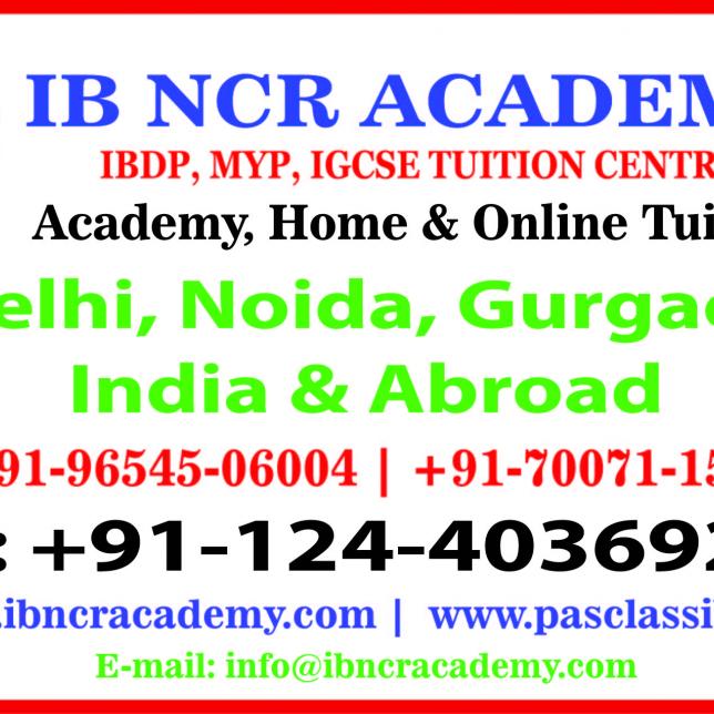 IB ONLINE TUTORS