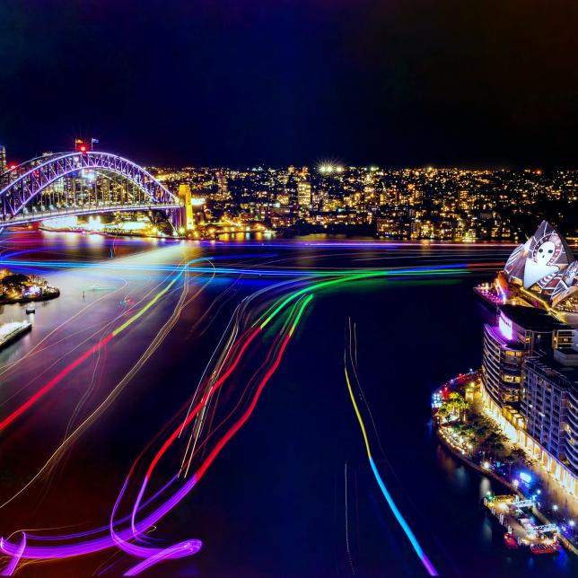 Vivid Sydney Dinner Cruises