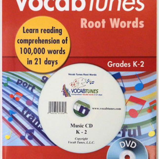 Vocab Tunes Root Word Grade K-2 Cd included
