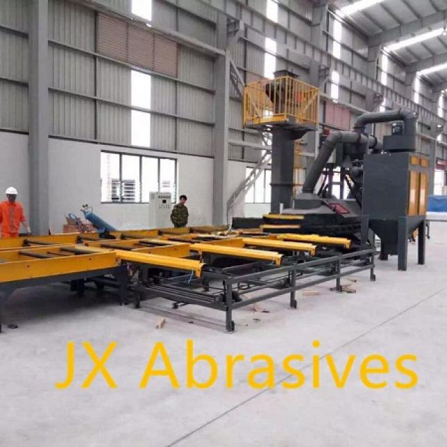 Automatic Aluminum Profile Shot Blasting Machine