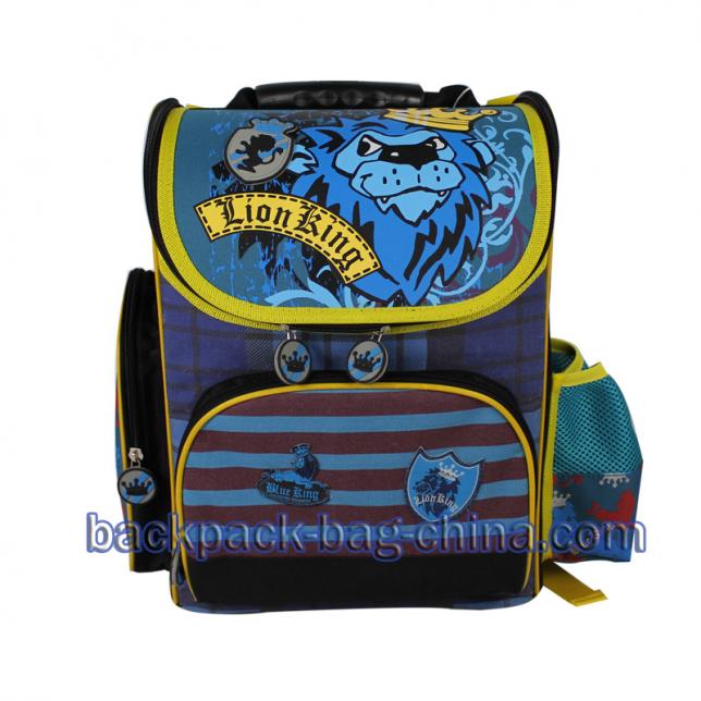 Contact Creditable School Backpacks Factory to Manufacture Your Designed Boys Fine School Bag Perfectly, one main compartment, cool, convenient.