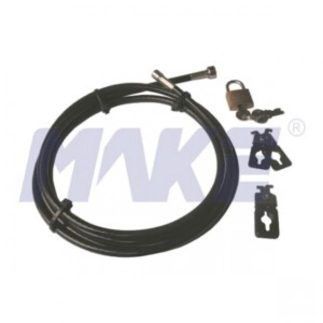 Brass Keyed Computer Lock