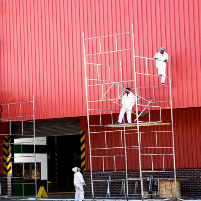 Commercial painting and decorating services in London Commercial painting and decorating