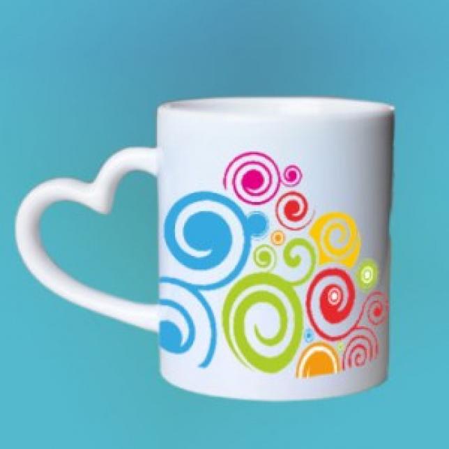 Photo print on cup