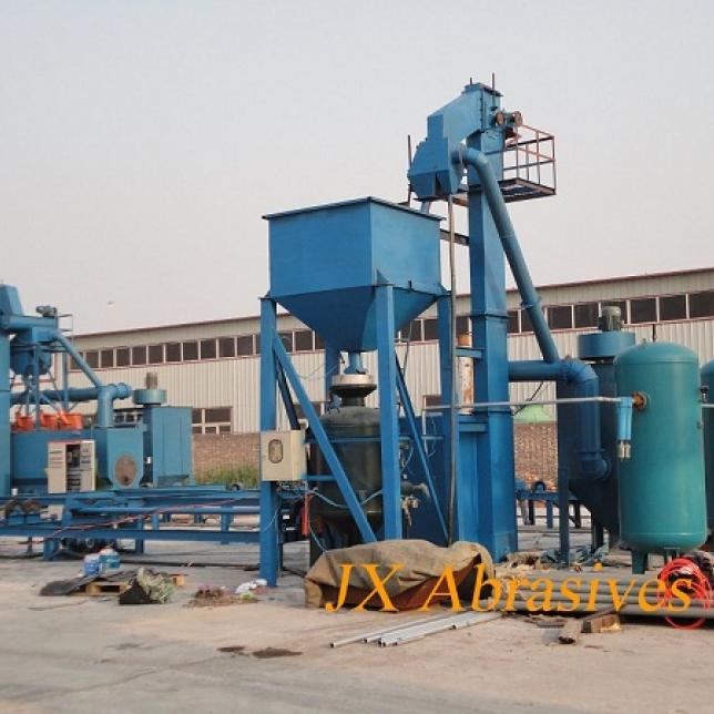 Internal Steel Tube Shot Blasting Machine