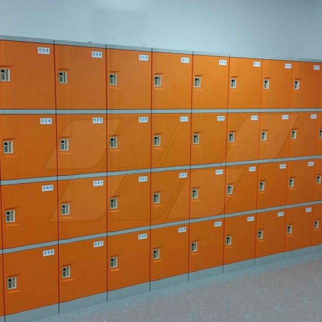 Four Tier School Lockers ABS Plastic