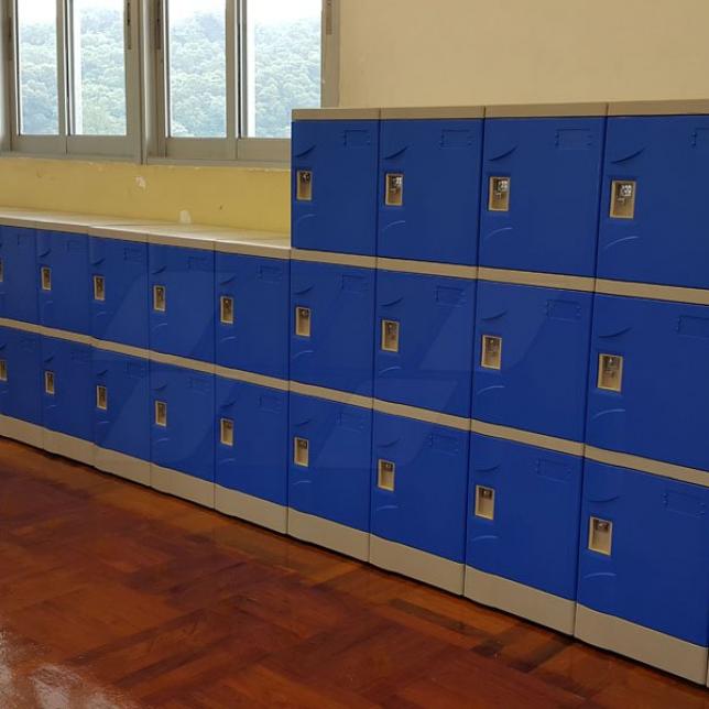 Double Tier ABS Plastic Lockers