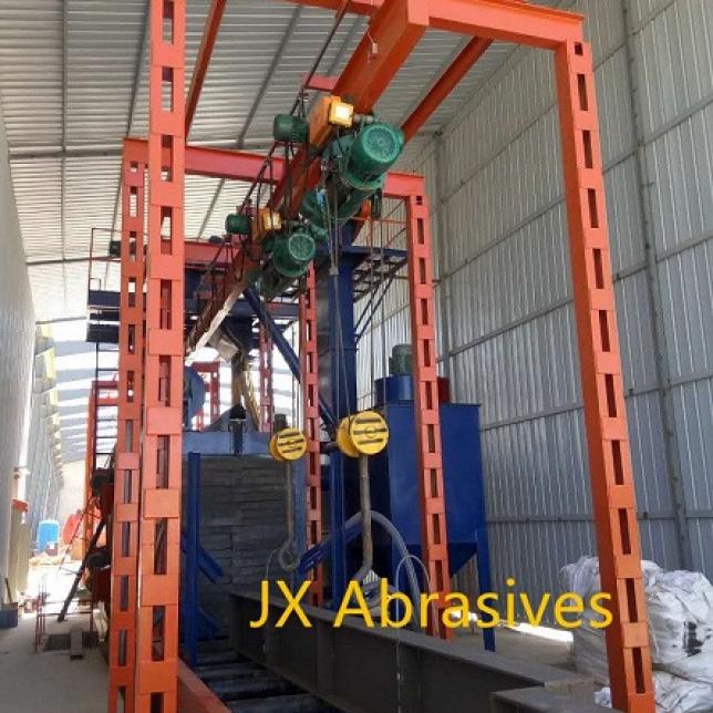 Overhead Conveyor Shot Blasting Machine with Hook