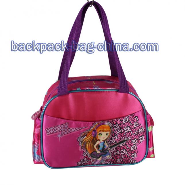 Contact Creditable School Backpacks Factory to Manufacture Your Designed School Dark Pink Handbag Perfectly, one main compartment, nice, easy carry.