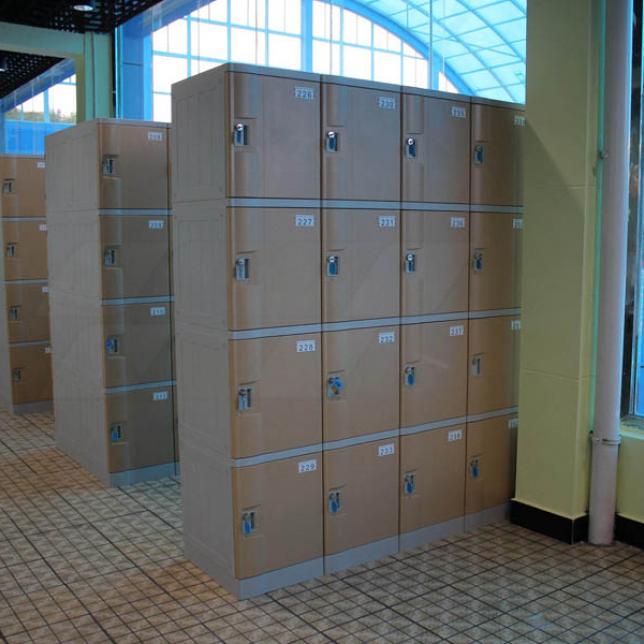 Swimming Pool Plastic Lockers