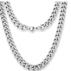 silver neck chain for mens